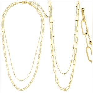 Sterling Forever NWOT Leah Layered Necklace